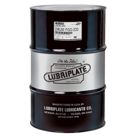 Lubriplate Pgo 220, Drum, Synthetic, Polyalkylene Glycol Iso-220 Gear Fluid L0838-062
